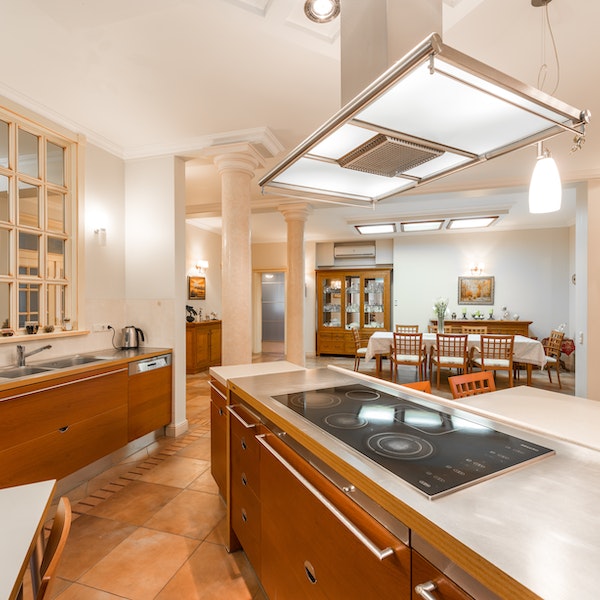 Nature Bliss Straight Modular Kitchen Image